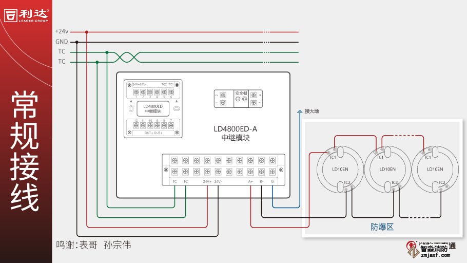 利達(dá)LD4800ED-A中繼模塊接線